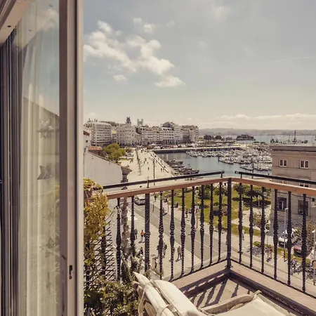 Apartment Real 21, Atico Con Terraza En La Marina A Coruna